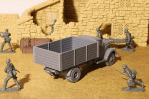 Opel Blitz — WWII German Truck | 1/32 (54mm)–1/56 (28mm) Scale Model