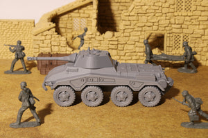 Puma SdKfz 234 — WWII German Armored Car | 1/32 (54mm)–1/56 (28mm) Scale Model