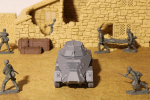SdKfz 222/260 — WWII German Armored Car | 1/32 (54mm)–1/56 (28mm) Scale Model