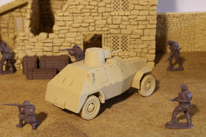 Marmon Herrington Mk 2 — WWII British Armored Car | 1/32 (54mm)–1/56 (28mm) Scale Model