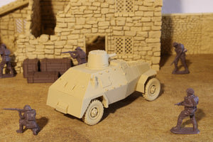 Marmon Herrington Mk 2 — WWII British Armored Car | 1/32 (54mm)–1/56 (28mm) Scale Model