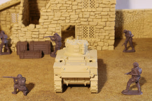 M3 Stuart — WWII British/American Tank | 1/32 (54mm)–1/56 (28mm) Scale Model