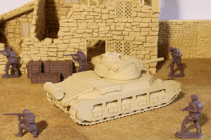 Matilda — WWII British Tank | 1/32 (54mm)–1/56 (28mm) Scale Model