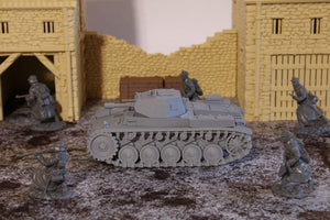 Panzer II — WWII German Tank | 1/32 (54mm)–1/56 (28mm) Scale Model