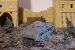 Panzer II — WWII German Tank | 1/32 (54mm)–1/56 (28mm) Scale Model