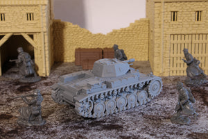 Panzer II — WWII German Tank | 1/32 (54mm)–1/56 (28mm) Scale Model