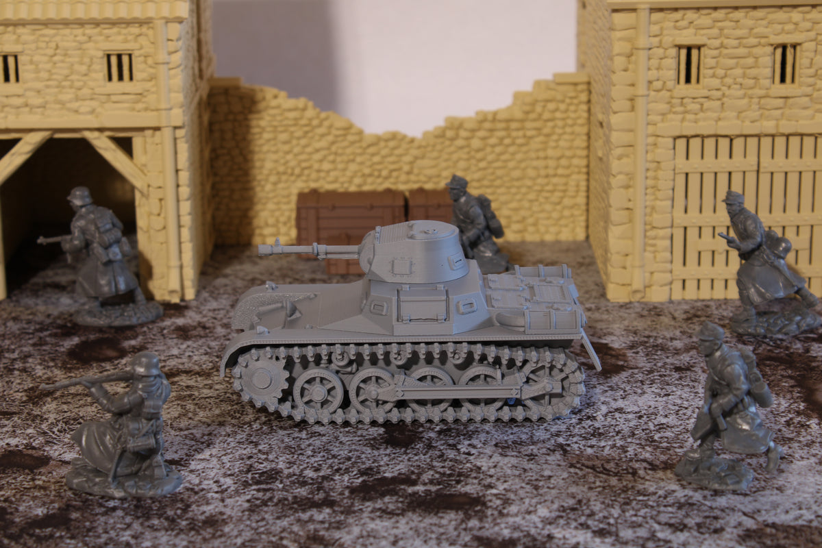 Panzer I — WWII German Tank | 1/32 (54mm)–1/56 (28mm) Scale Model