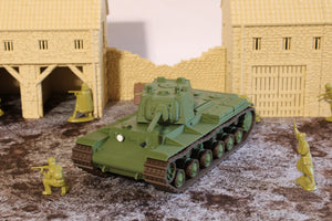KV1 (MULTICOLORED) — WWII Soviet Tank | 1/32 (54mm)–1/56 (28mm) Scale Model