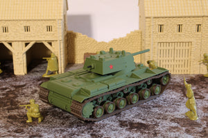 KV1 (MULTICOLORED) — WWII Soviet Tank | 1/32 (54mm)–1/56 (28mm) Scale Model