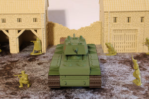 KV1 (MULTICOLORED) — WWII Soviet Tank | 1/32 (54mm)–1/56 (28mm) Scale Model