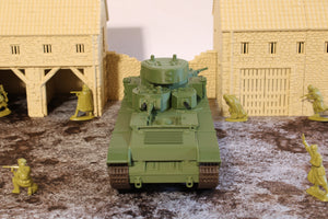 T35 (MULTICOLORED) — WWII Soviet Tank | 1/32 (54mm)–1/56 (28mm) Scale Model
