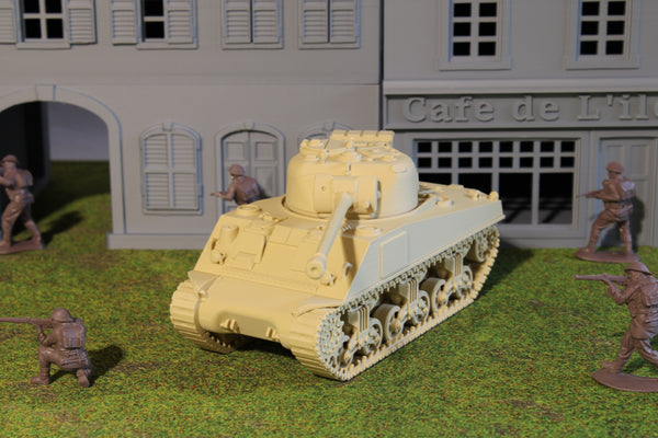 Sherman Firefly — WWII British Tank | 1/32 (54mm)–1/56 (28mm) Scale Model