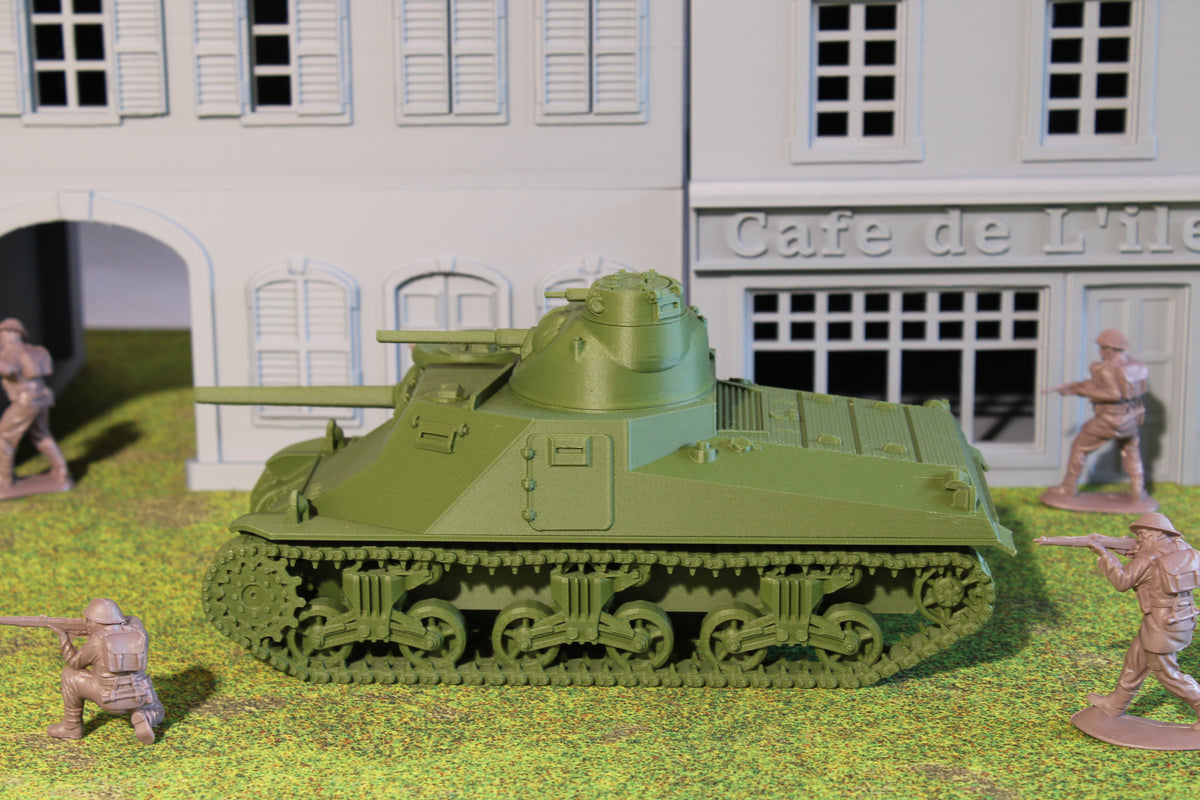 M3A4 Lee — WWII American/Russian Tank | 1/32 (54mm)–1/56 (28mm) Scale Model
