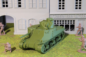M3A4 Lee — WWII American/Russian Tank | 1/32 (54mm)–1/56 (28mm) Scale Model