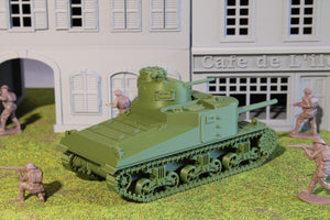 M3A4 Lee — WWII American/Russian Tank | 1/32 (54mm)–1/56 (28mm) Scale Model