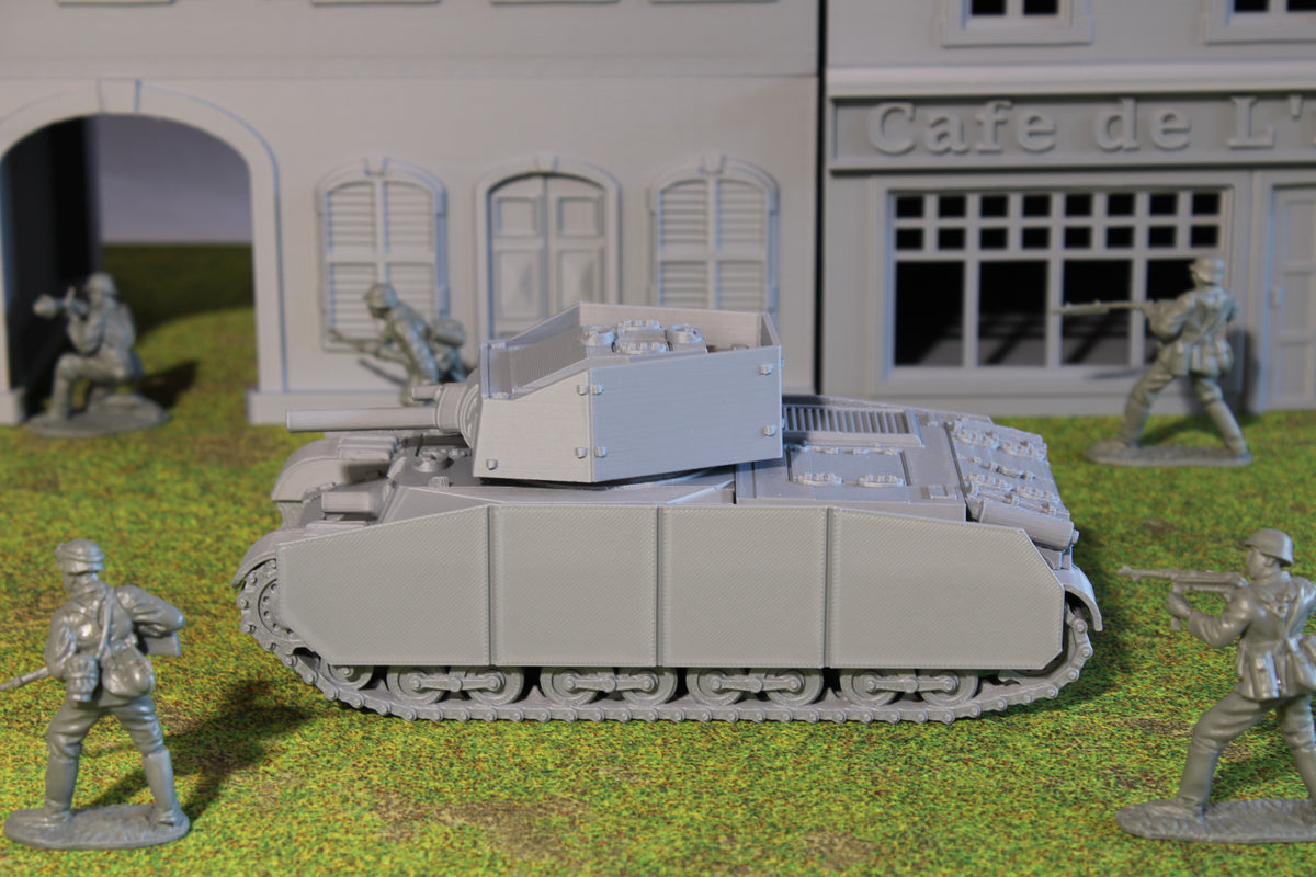 Turan 1 (With Skirt) — WWII Hungarian Tank | 1/32 (54mm)–1/56 (28mm) Scale Model