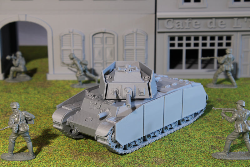 Turan 1 (With Skirt) — WWII Hungarian Tank | 1/32 (54mm)–1/56 (28mm) Scale Model