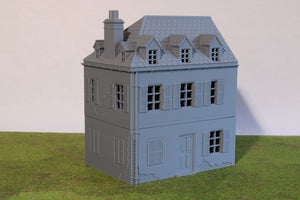 Sainte-Mère-Église French Town Set | 1/32 (54mm)–1/56 (28mm) Diorama Terrain