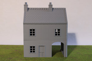 French Row House (SME) 1 | 1/32 (54mm)–1/56 (28mm) Diorama Terrain