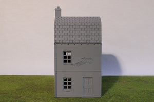 French Row House (SME) 4 | 1/32 (54mm)–1/56 (28mm) Diorama Terrain