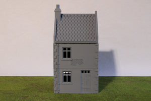 French Commercial Row House #2 | 1/32 (54mm)–1/56 (28mm) Diorama Terrain