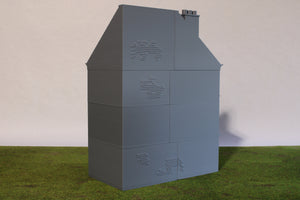 Caen Corner Building 1 - Normandy Urban Scenery | 1/32 (54mm)–1/56 (28mm) Diorama Terrain