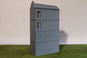 Caen Corner Building 4 - Normandy Urban Scenery | 1/32 (54mm)–1/56 (28mm) Diorama Terrain