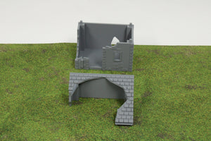 Normandy French Shed 1 (Volume 1) Destroyed | 1/32 (54mm)–1/56 (28mm) Diorama Terrain