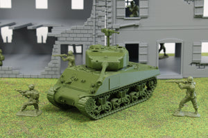 M4A4(76) Sherman — WWII American Tank | 1/32 (54mm)–1/56 (28mm) Scale Model