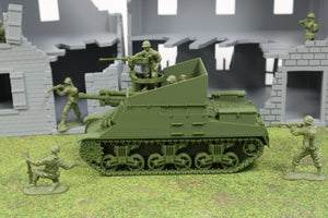 M7 Priest — WWII American Self-Propelled Gun | 1/32 (54mm)–1/56 (28mm) Scale Model
