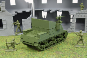 M7 Priest — WWII American Self-Propelled Gun | 1/32 (54mm)–1/56 (28mm) Scale Model
