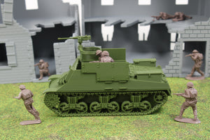 M7 Priest Kangaroo— WWII British Self-Propelled Gun | 1/32 (54mm)–1/56 (28mm) Scale Model