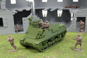 M7 Priest Kangaroo— WWII British Self-Propelled Gun | 1/32 (54mm)–1/56 (28mm) Scale Model