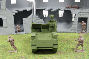 M7 Priest Kangaroo— WWII British Self-Propelled Gun | 1/32 (54mm)–1/56 (28mm) Scale Model