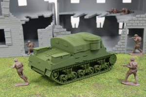 M7 Priest Kangaroo— WWII British Self-Propelled Gun | 1/32 (54mm)–1/56 (28mm) Scale Model