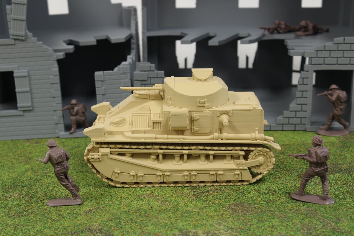 Vickers Medium Mk II — WWII British Tank | 1/32 (54mm)–1/56 (28mm) Scale Model
