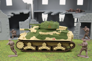 M3 Grant/M3 Lee (MULTICOLORED) — WWII British/American Tank | 1/32 (54mm)–1/56 (28mm) Scale Model