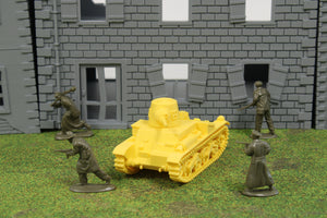 Vickers T-15 — WWII Belgian Light Tank | 1/32 (54mm)–1/56 (28mm) Scale Model