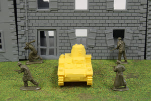 Vickers T-15 — WWII Belgian Light Tank | 1/32 (54mm)–1/56 (28mm) Scale Model