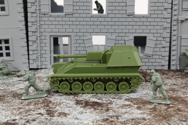 SU76 — WWII Soviet Self-Propelled Gun | 1/32 (54mm)–1/56 (28mm) Scale Model
