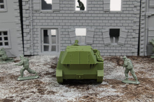 SU76 — WWII Soviet Self-Propelled Gun | 1/32 (54mm)–1/56 (28mm) Scale Model