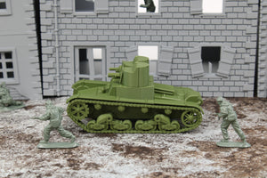 Early T26 (Vickers 6 Ton) — WWII Soviet/British Tank | 1/32 (54mm)–1/56 (28mm) Scale Model