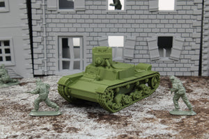 Early T26 (Vickers 6 Ton) — WWII Soviet/British Tank | 1/32 (54mm)–1/56 (28mm) Scale Model