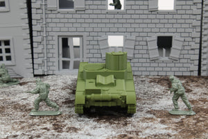 Early T26 (Vickers 6 Ton) — WWII Soviet/British Tank | 1/32 (54mm)–1/56 (28mm) Scale Model