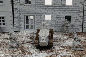 Renault FT17 (MULTICOLORED) — WWII German Tank | 1/32 (54mm)–1/56 (28mm) Scale Model