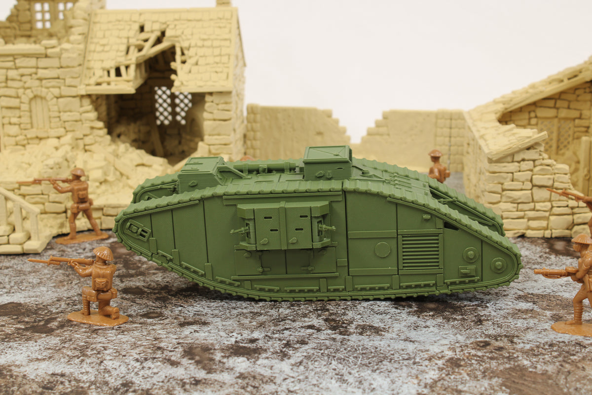 Mark V (Male) — WWI British Tank | 1/32 (54mm)–1/56 (28mm) Scale Model