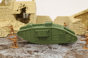 Mark V (Male) — WWI British Tank | 1/32 (54mm)–1/56 (28mm) Scale Model