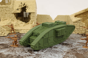 Mark V (Male) — WWI British Tank | 1/32 (54mm)–1/56 (28mm) Scale Model