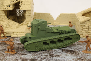Mark A "Whippet" — WWI British Tank | 1/32 (54mm)–1/56 (28mm) Scale Model