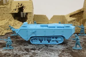 Saint Chamond — WWI French Tank | 1/32 (54mm)–1/56 (28mm) Scale Model
